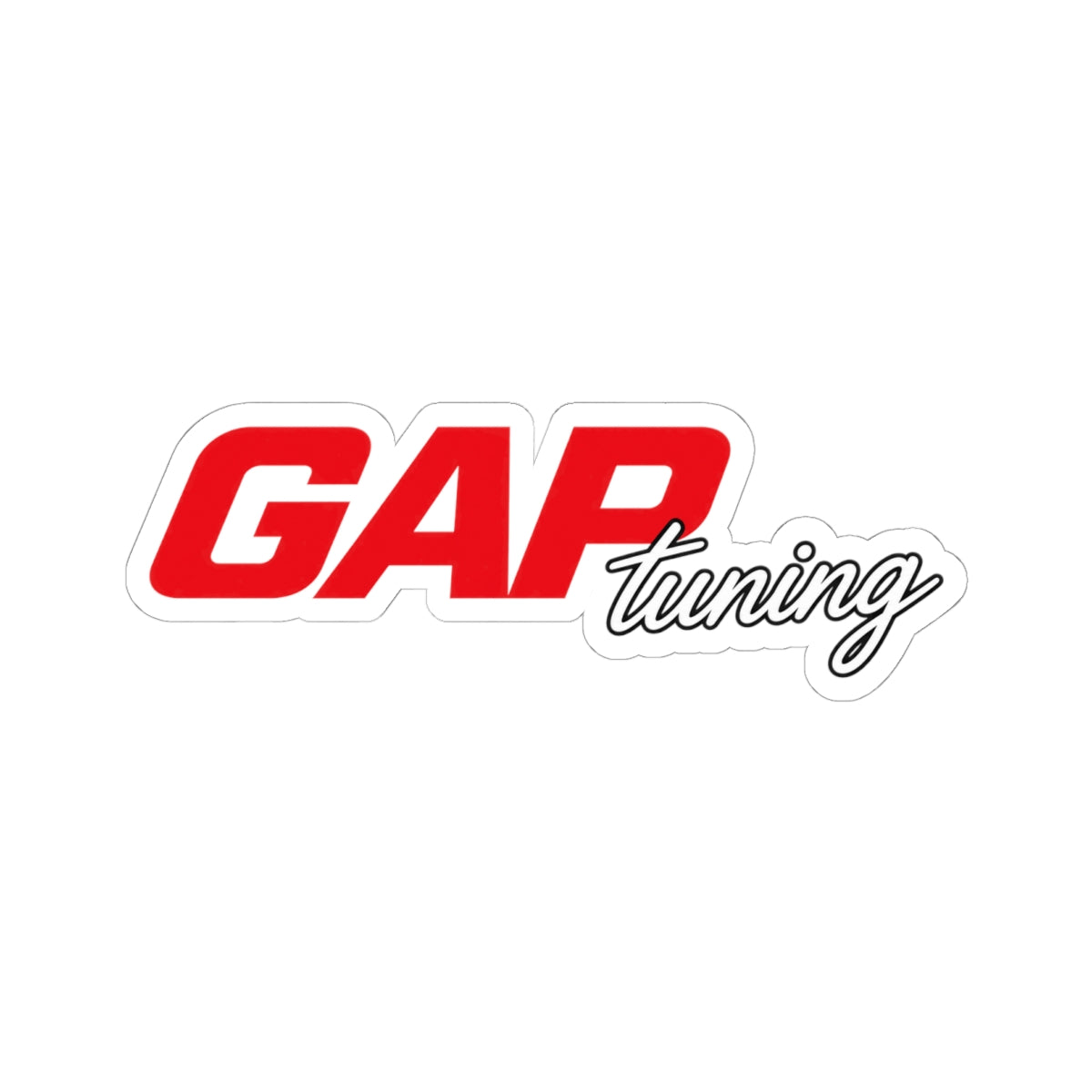 GAP tuning Logo Sticker