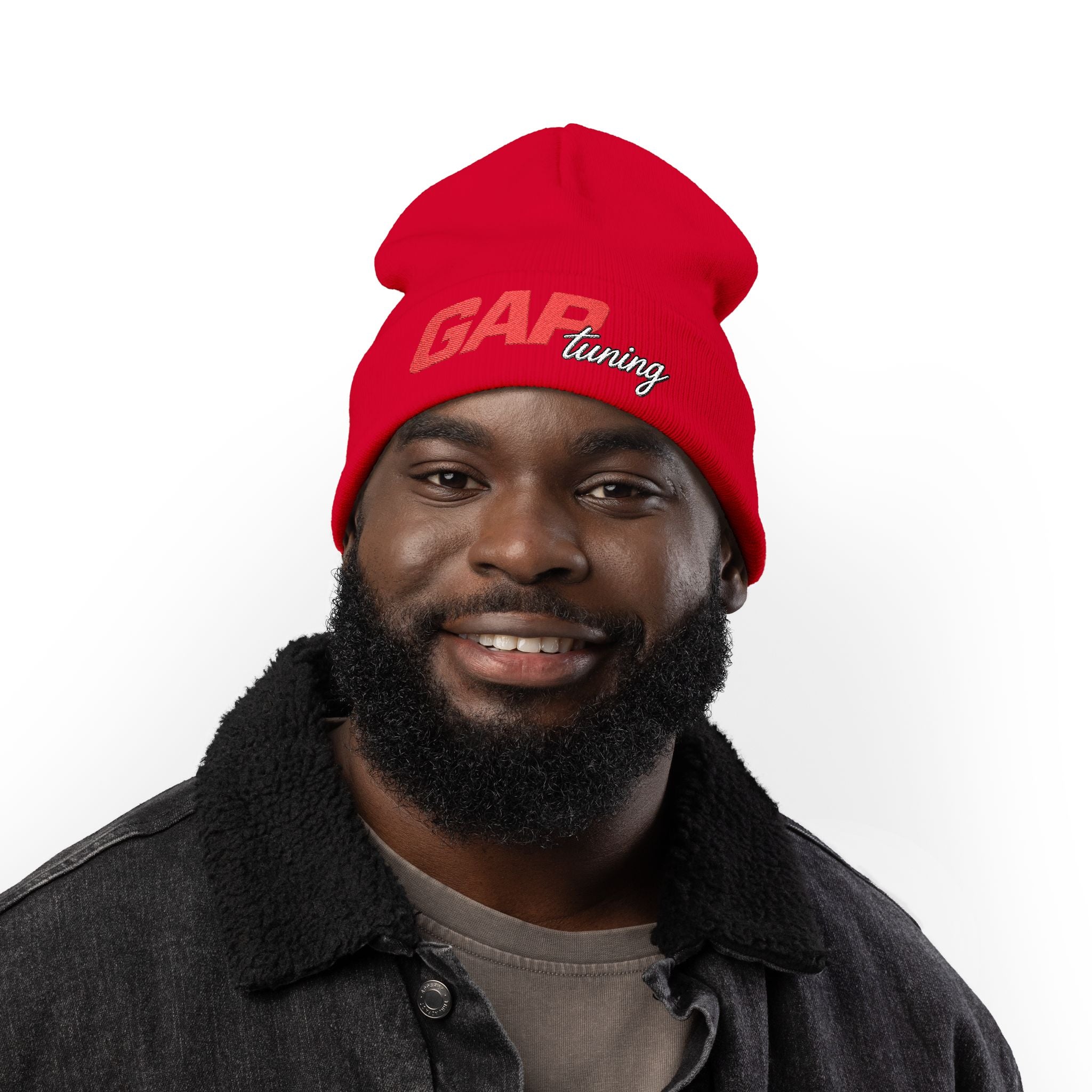GAP tuning Embroidered Knit Beanie