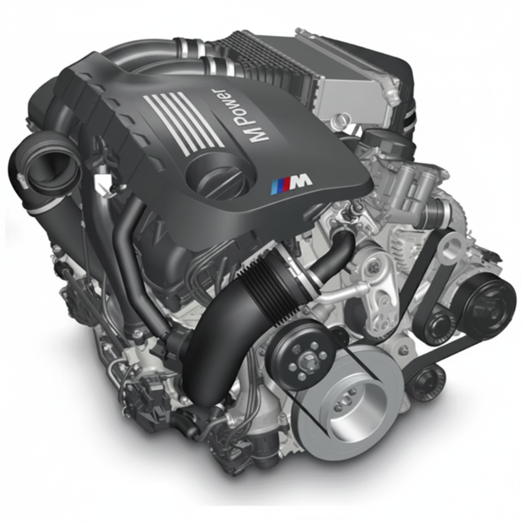 S55 Engine - No Labels